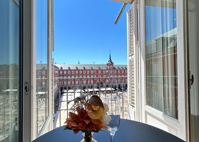 Plaza Mayor View Madrid, Spain