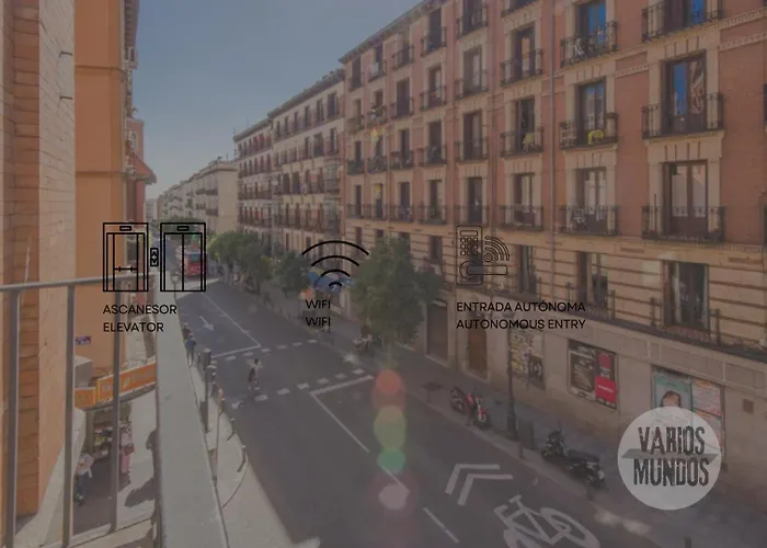 Amplio Y Centrico Apt Para 9Pax En La Latina Madri, Espanha