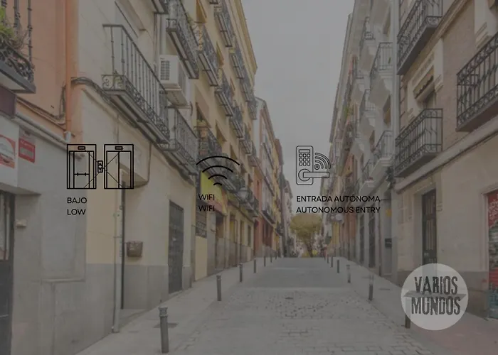 Encanto clásico para 7 en Calle de la Cabeza - E1 Madrid, Spagna