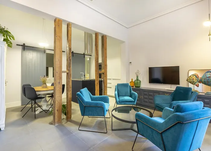 Apt Centrico Y Tranquilo De 2 Hab Madrid, Spagna
